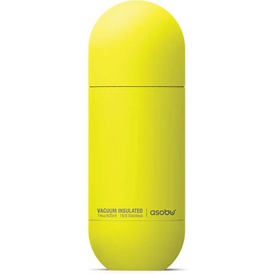 Asobu Orb Edelstahl Gelb - Isolierflasche 420ml Asobu Orb Edelstahl Gelb - Isolierflasche 420ml