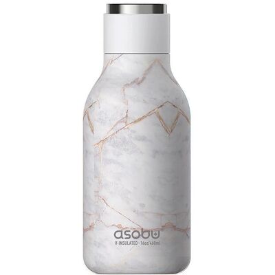 Asobu Urban Marble 460ml Stainless Steel Travel Bottle - Thermal Flask Asobu Urban Marble 460ml Stainless Steel Travel Bottle - Thermal Flask