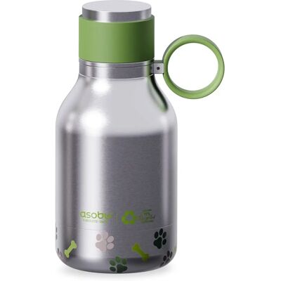 Asobu - Bol à chien - Bouteille en acier inoxydable recyclé - Durable - Élégant - Publicité Asobu - Bol à chien - Bouteille en acier inoxydable recyclé - Durable - Élégant - Publicité