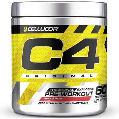 Cellucor C4 Original - Frutta Punch - Pre-Workout - 60 Porzioni Cellucor C4 Original - Frutta Punch - Pre-Workout - 60 Porzioni