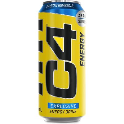 Cellucor C4 Énergie Frozen Bombsicle - 12x500ml RTD - Publicité Cellucor C4 Énergie Frozen Bombsicle - 12x500ml RTD - Publicité