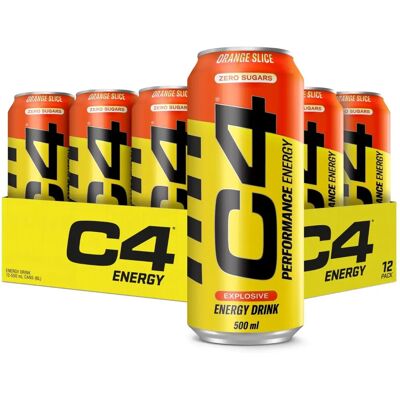 Cellucor C4 Orange Slice Energy Drink - Energy Drink Cellucor C4 Orange Slice Energy Drink - Energy Drink