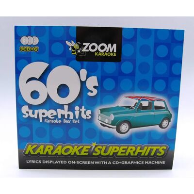 C&D Zoom Karaoke - Superhits de los 60 - Conjunto de caja C&D Zoom Karaoke - Superhits de los 60 - Conjunto de caja