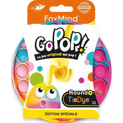 Asmodee Go Pop! Roundo Tiedye - Spel Asmodee Go Pop! Roundo Tiedye - Spel