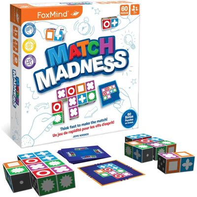 LatestBuy Foxmind Match Madness Card Game - Fun and Exciting LatestBuy Foxmind Match Madness Card Game - Fun and Exciting