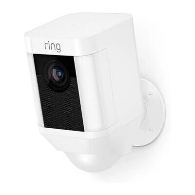 Ring Ring Spotlight Battery Cam - Caméra de Sécurité Blanche - Caméra de Sécurité Ring Ring Spotlight Battery Cam - Caméra de Sécurité Blanche - Caméra de Sécurité