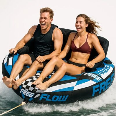 SereneLife SLTOWBL20 Aufblasbare Wasserboot - Nylon, Gummiboot - Max. 2 Personen SereneLife SLTOWBL20 Aufblasbare Wasserboot - Nylon, Gummiboot - Max. 2 Personen