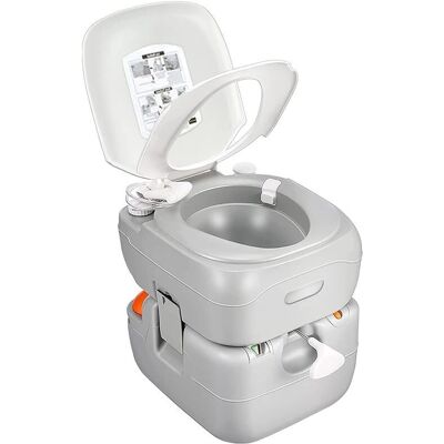 SereneLife SLCATL360 Mobile Toilet - 22L - Camping SereneLife SLCATL360 Mobile Toilet - 22L - Camping