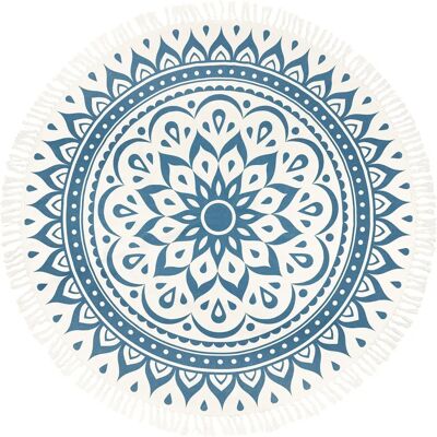 Meinl Sonic Energy 78"/200 cm Floral Design Nay Blue Meditation Rug - Meditation Rug Meinl Sonic Energy 78"/200 cm Floral Design Nay Blue Meditation Rug - Meditation Rug