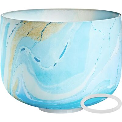 Meinl Sonic Energy Marble Crystal G4 Throat Chakra - Singing Bowl 10" Meinl Sonic Energy Marble Crystal G4 Throat Chakra - Singing Bowl 10"