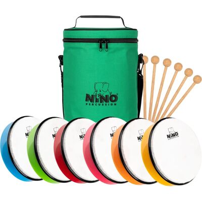 Nino Percussion Ninoset45 Set di 6 tamburi - Percussioni Nino Percussion Ninoset45 Set di 6 tamburi - Percussioni