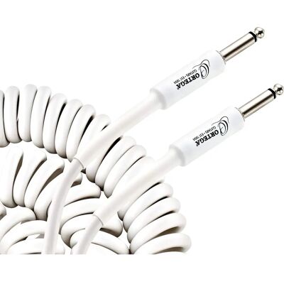 Ortega ORCCIS-30WH - Cable de instrumento - Blanco Ortega ORCCIS-30WH - Cable de instrumento - Blanco