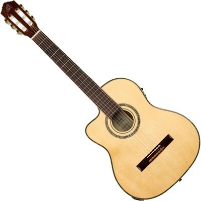 Guitare de concert Ortega RCE141NT-L pour gaucher - Acoustique, 4/4, Naturel - Publicité Guitare de concert Ortega RCE141NT-L pour gaucher - Acoustique, 4/4, Naturel - Publicité