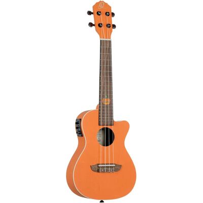 Ortega RUHWCE - Ukulele da concerto - Arancione zucca Ortega RUHWCE - Ukulele da concerto - Arancione zucca