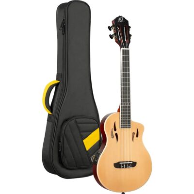 Ortega RTPS Tenor NAT - Masszív kamrás okoumé ukulele Ortega RTPS Tenor NAT - Masszív kamrás okoumé ukulele