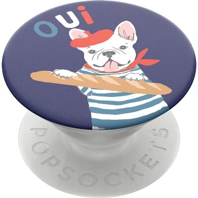 Support Smartphone PopSockets Bully Dog - Blanc - Accessoire pour Téléphone - Publicité Support Smartphone PopSockets Bully Dog - Blanc - Accessoire pour Téléphone - Publicité