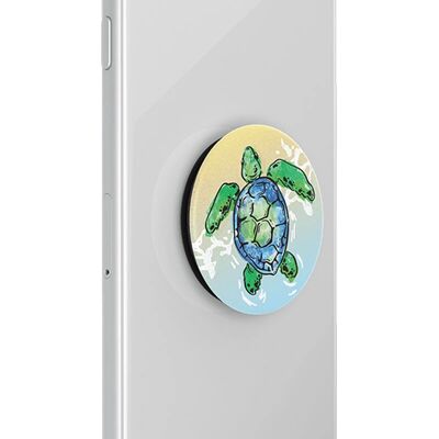 PopSockets Tortuga - Avtakbar Telefongrep med stativ PopSockets Tortuga - Avtakbar Telefongrep med stativ