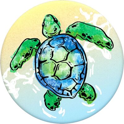 PopSockets Tortuga - Abnehmbarer Handygriff mit Ständer PopSockets Tortuga - Abnehmbarer Handygriff mit Ständer