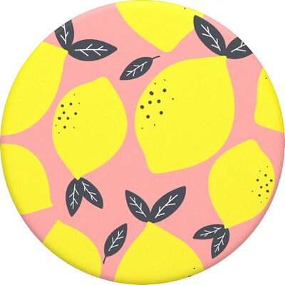 PopSockets Lemon Drop Suporte de Celular - Rosa, Branco, Amarelo PopSockets Lemon Drop Suporte de Celular - Rosa, Branco, Amarelo