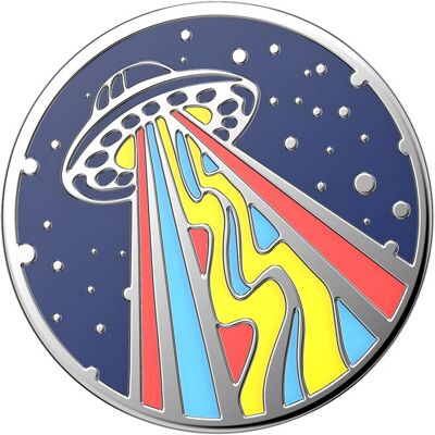 PopSockets Marineblau Outta This World Emaille - Handygriff & Ständer PopSockets Marineblau Outta This World Emaille - Handygriff & Ständer