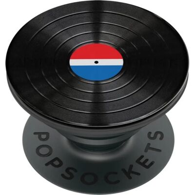POP SOCKETS PopGrip Musta Alumiini 45 RPM - Puhelinvipu POP SOCKETS PopGrip Musta Alumiini 45 RPM - Puhelinvipu
