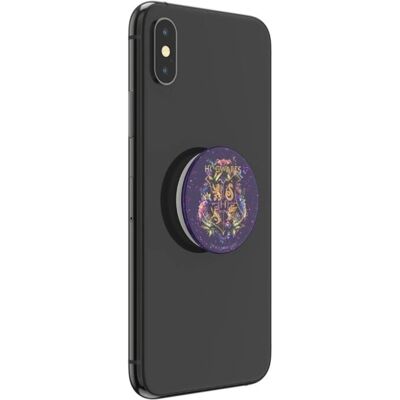 POP SOCKETS Weiß Hogwarts Floral Glitter Handygriff POP SOCKETS Weiß Hogwarts Floral Glitter Handygriff