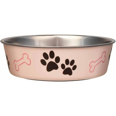 Loving Pets Bella Dog Bowl - Large - Paparazzi Pink Loving Pets Bella Dog Bowl - Large - Paparazzi Pink