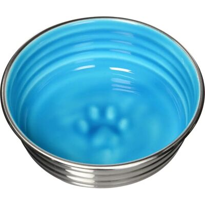 Loving Pets Le Bol Gamelle pour Chien Seine Blue Petit 500ml - Bol pour chien Loving Pets Le Bol Gamelle pour Chien Seine Blue Petit 500ml - Bol pour chien