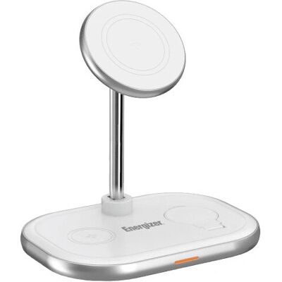 Carregador Sem Fio Energizer WCP303 - Carregamento Rápido Interior Carregador Sem Fio Energizer WCP303 - Carregamento Rápido Interior