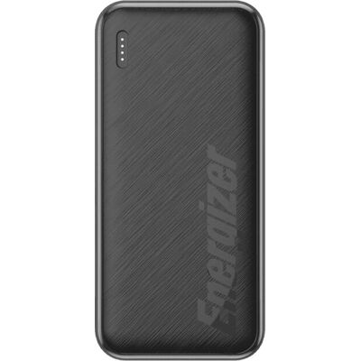 Power Bank Energizer - 10000mAh Chargeur portable en polymère de lithium - Noir - Publicité Power Bank Energizer - 10000mAh Chargeur portable en polymère de lithium - Noir - Publicité