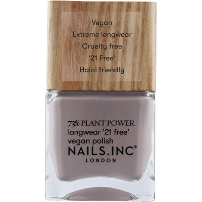 Nails Inc Vegan Nail Polish - What's Your Spirituality - Long Lasting, Quick Drying, 14 ml Nails Inc Vegan Nail Polish - What's Your Spirituality - Long Lasting, Quick Drying, 14 ml