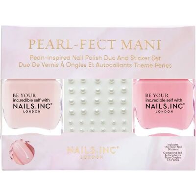 Nails Inc Pearl-fect Mani Nail Polish Duo - Nail Polish Duo Nails Inc Pearl-fect Mani Nail Polish Duo - Nail Polish Duo