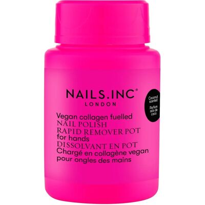 Nails Inc. Rapid Remover Pot - Coconut Scent - Nail Polish Remover Nails Inc. Rapid Remover Pot - Coconut Scent - Nail Polish Remover