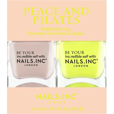 Nails Inc. Peace and Pilates Long-Lasting Nail Polish Set - Nail Polish Set Nails Inc. Peace and Pilates Long-Lasting Nail Polish Set - Nail Polish Set