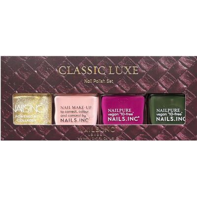 Nails Inc. Classic Luxe Neglelakk Sett - Neglelakk Samling Nails Inc. Classic Luxe Neglelakk Sett - Neglelakk Samling