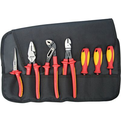 KNIPEX 7-tlg. Zangen/Schraubenzieher-Set - Handwerkzeug KNIPEX 7-tlg. Zangen/Schraubenzieher-Set - Handwerkzeug
