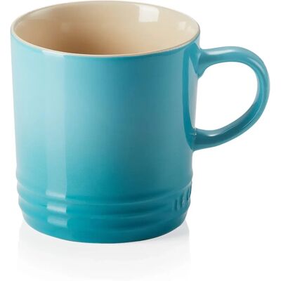 Le Creuset Teal Steingut-Tasse - Tasse Le Creuset Teal Steingut-Tasse - Tasse