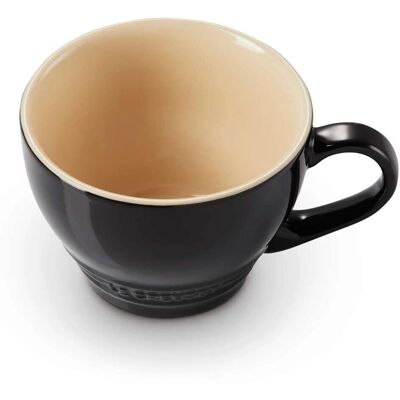 Grande Tasse Jumbo de Le Creuset - 400ml - Noir Brillant Grande Tasse Jumbo de Le Creuset - 400ml - Noir Brillant