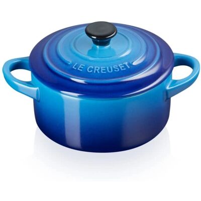 Le Creuset Mini Cocotte Azure - 10cm, 0.25L - Piccolo piatto in ceramica Le Creuset Mini Cocotte Azure - 10cm, 0.25L - Piccolo piatto in ceramica