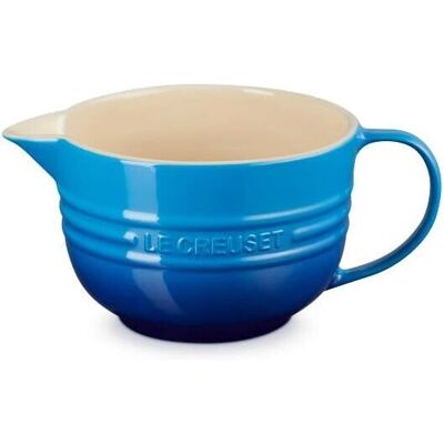 Jarra de Mezcla de Gres Le Creuset Azure - 2L Esencial de Cocina Jarra de Mezcla de Gres Le Creuset Azure - 2L Esencial de Cocina