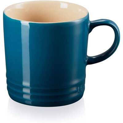 Le Creuset Tasse en Grès Vert Profond - Mug Le Creuset Tasse en Grès Vert Profond - Mug