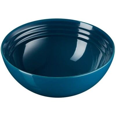Le Creuset Deep Teal Cerâmica 16cm Tigela de Cereal Le Creuset Deep Teal Cerâmica 16cm Tigela de Cereal