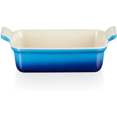 Le Creuset Azure 19cm rechteckiges Steingutgeschirr - Ofenfest Le Creuset Azure 19cm rechteckiges Steingutgeschirr - Ofenfest