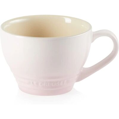 Le Creuset Shell Pink Steingut Großbecher - Tasse Le Creuset Shell Pink Steingut Großbecher - Tasse