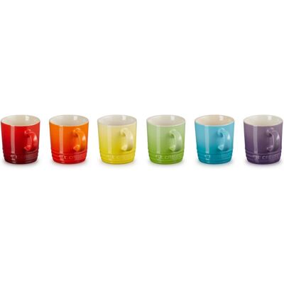 Le Creuset 79114108359030 Mehrfarbige Espressotassen 6er-Set - Kaffeetassen Le Creuset 79114108359030 Mehrfarbige Espressotassen 6er-Set - Kaffeetassen