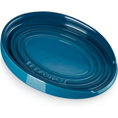 Le Creuset Compacto de Gres Oval Poggiamestolo - Suporte para Colheres Le Creuset Compacto de Gres Oval Poggiamestolo - Suporte para Colheres