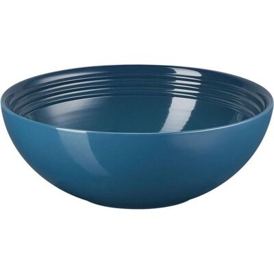 Le Creuset Deep Teal Saladier en grès 24cm - 2,2L - Publicité Le Creuset Deep Teal Saladier en grès 24cm - 2,2L - Publicité