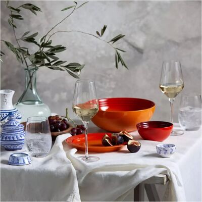 Le Creuset Signature 27cm Oranjerood Essteller - Dinner Plate Le Creuset Signature 27cm Oranjerood Essteller - Dinner Plate