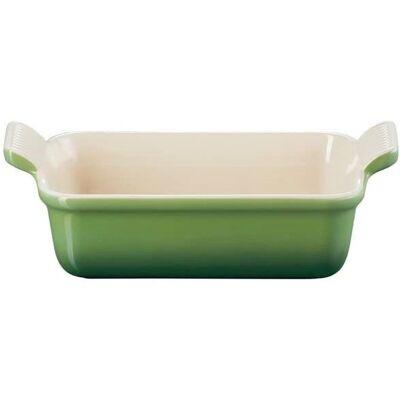 Le Creuset Heritage Bamboe Rechthoekige Ovenschaal - 19cm Le Creuset Heritage Bamboe Rechthoekige Ovenschaal - 19cm