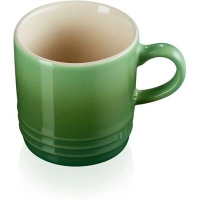 Le Creuset Tasse Cappuccino en Gres Vert Bambou - Tasse Le Creuset Tasse Cappuccino en Gres Vert Bambou - Tasse